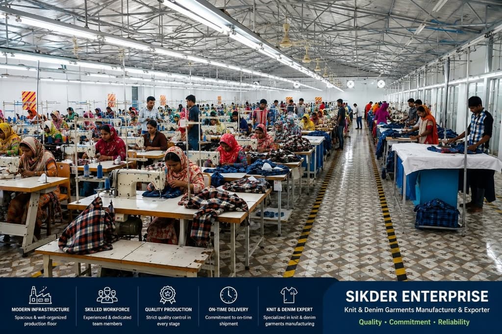 Sikder Enterprise Modern Production Floor