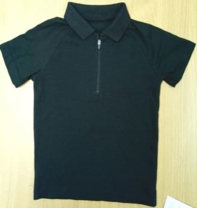 Quarter-Zip Athletic Performance Pique Polo