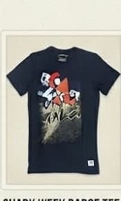 Shark Week Marine Badge Graphic T-Shirt