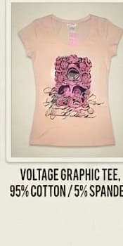 Women's Voltage Graphic Stretch Top